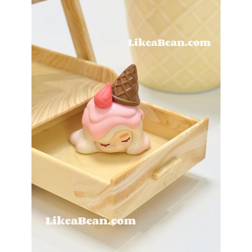 Pop Bean Ice Cream Series (Melted Ice Cream) - Chaka Runaway Peaches